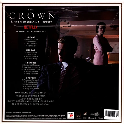 V.A. - OST Crown Season 2 Black Vinyl Edition