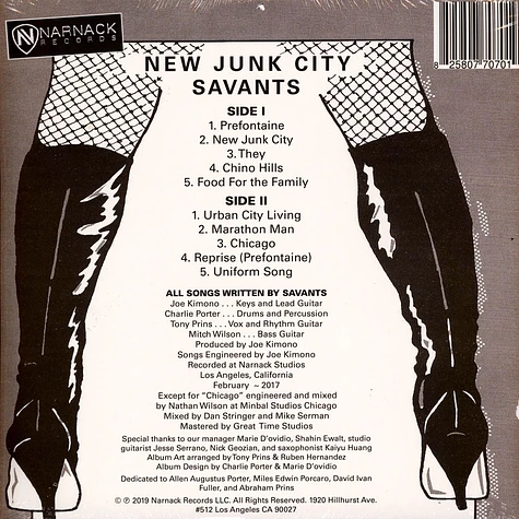 Savants - New Junk City