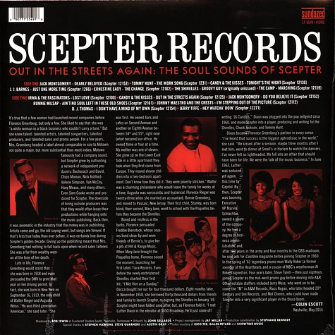 V.A. - Out In The Streets Again: The Soul Sounds Of Scept