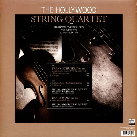 Franz Schubert / Kurt Wolf - String Quintet In C Major / Italian Serenade In G M