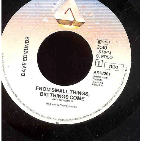 Dave Edmunds - From Small Things, Big Things Come