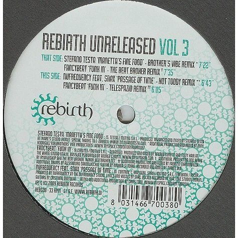 V.A. - Rebirth Unreleased Vol. 3