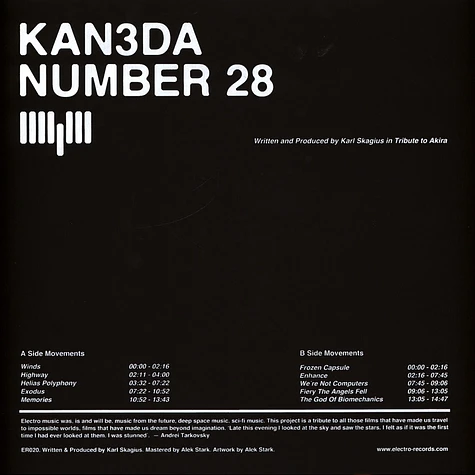 Kan3da - Number 28 (In Tribute To Akira)