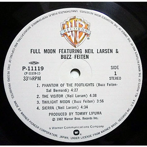 Full Moon Feat. Neil Larsen And Buzzy Feiten - Full Moon