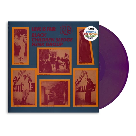 Black Children Sledge Funk Group - Love Is Fair HHV Exclusive Purple Vinyl Edition