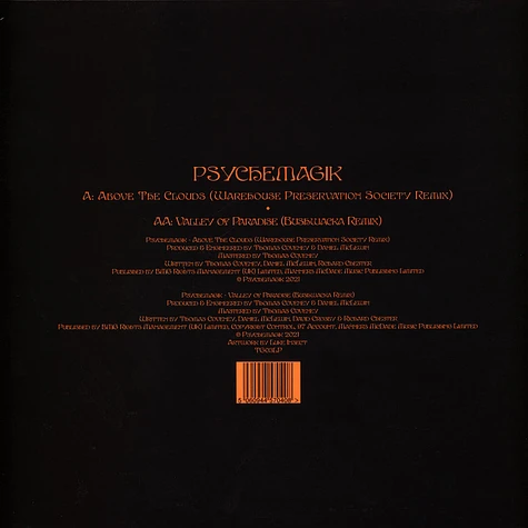 Psychemagik - Above The Clouds Warehouse Preservation Society Remix / Valley Of Paradise Bushwacka Remix