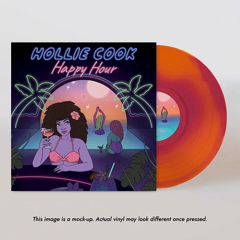 Hollie Cook - Happy Hour Pink & Orange Vinyl Edition