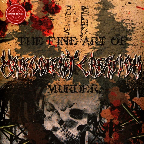 Malevolent Creation - The Fine Art Of Murder Red Vinyl Edition