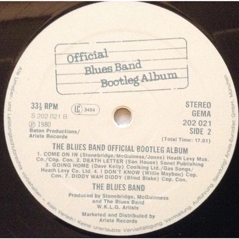 The Blues Band - Official Bluesband Bootleg Album