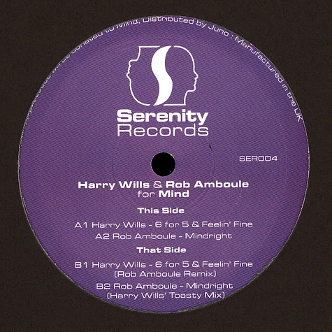 Harry Wills / Rob Amboule - Harry Wills & Rob Amboule For Mind