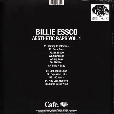 Billie Essco - Aesthetic Raps Vol. 1