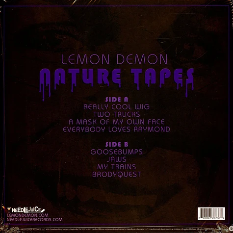 Lemon Demon - Nature Tapes Purple & Red W/ Splatter Vinyl Edition