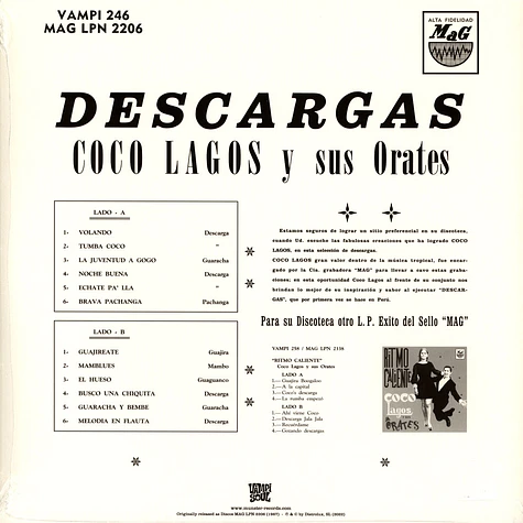 Coco Lagos Y Sus Orates - Descargas