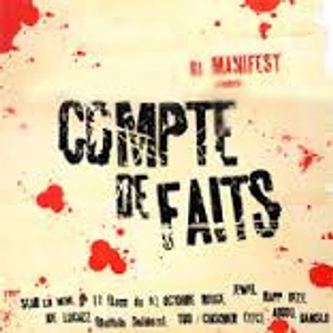 DJ Manifest - Compte De Faits
