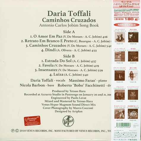 Daria Toffali - Caminhos Cruzados: Antonio Carlos Jobim Song Book