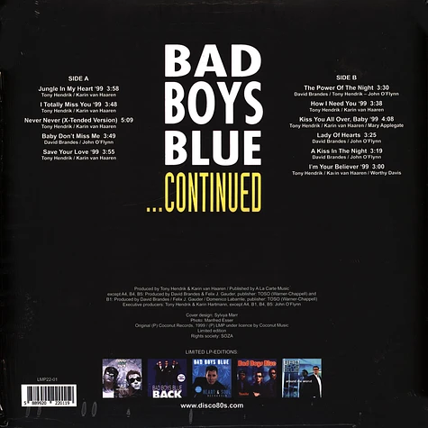 Bad Boys Blue - ...Continued