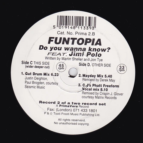 Funtopia feat. Jimi Polo - Do You Wanna Know?