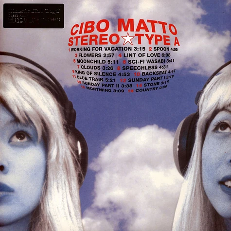 Cibo Matto - Stereo Type A Black Vinyl Edition