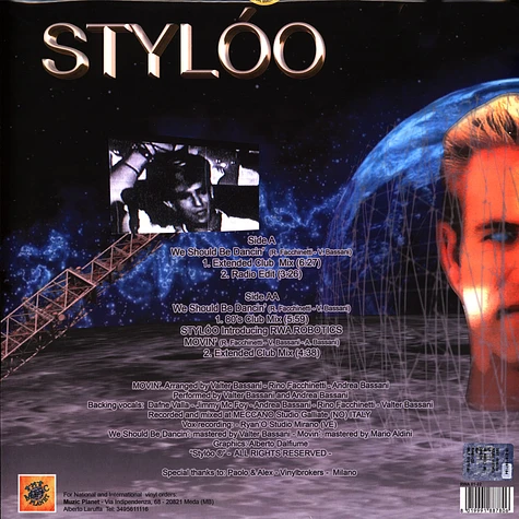 Stylóo - We Should Be Dancin / Movin Colored Vinyl Edition