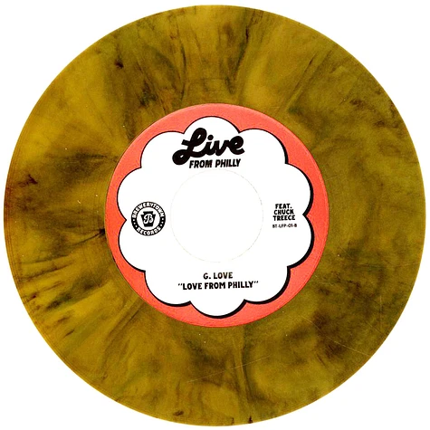 G-Love - Love From Philly Feat. Mc Schoolly D & Chuck Treece Gold Splattered Vinyl Edition