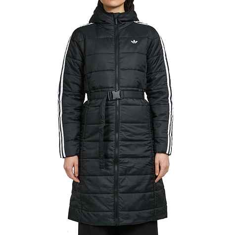 adidas - Hooded (Black) Long | HHV Premium Slim Jacket