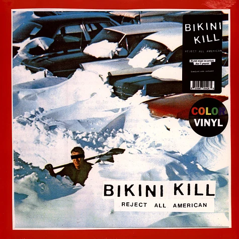 Bikini Kill - Reject All American Red Vinyl Edition