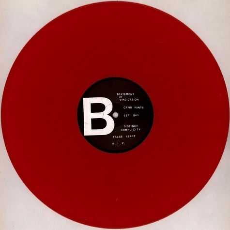 Bikini Kill - Reject All American Red Vinyl Edition