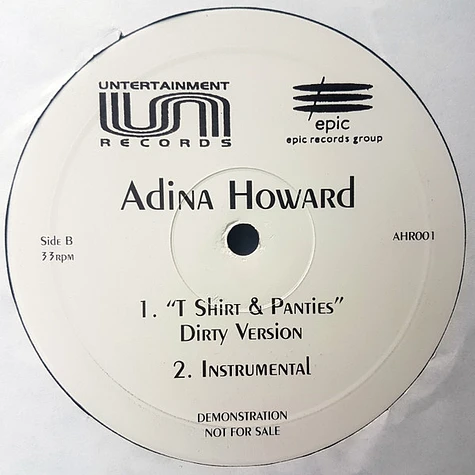 Adina Howard Featuring Charli Baltimore And Cam'ron - T-Shirt & Panties (Remix)