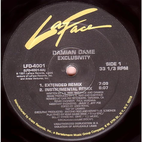 Damian Dame - Exclusivity