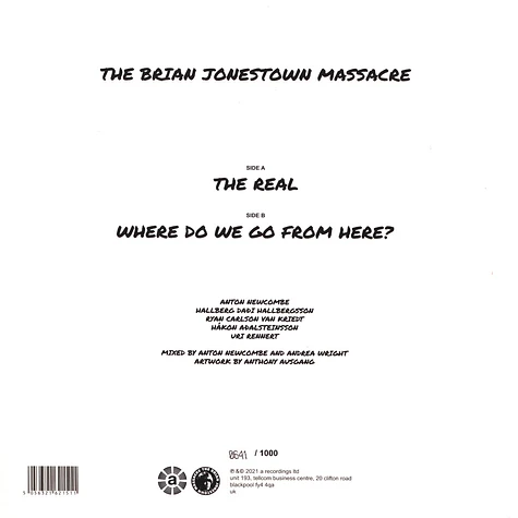 The Brian Jonestown Massacre - The Real Black Vinyl Edition