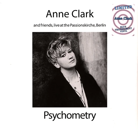 Anne Clark - Psychometry Transparent Blue Vinyl Edition