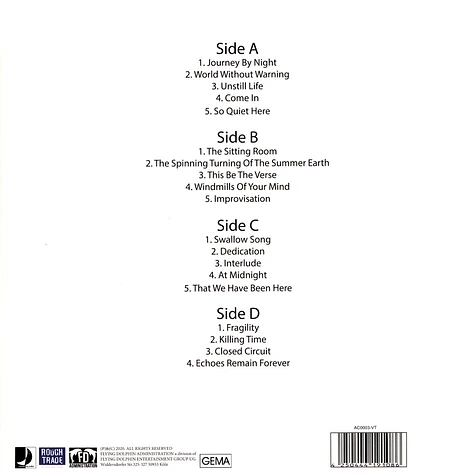 Anne Clark - Psychometry Transparent Blue Vinyl Edition