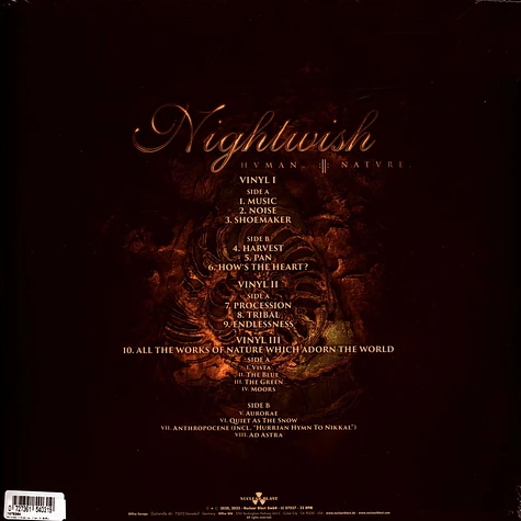 Nightwish - Human.:II:Nature. Eco Marbled Vinyl Edition