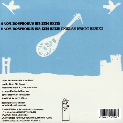 Ozan Ata Canani & Karaba - Vom Bosphorus Bis Zum Rhein Colored Vinyl Edition