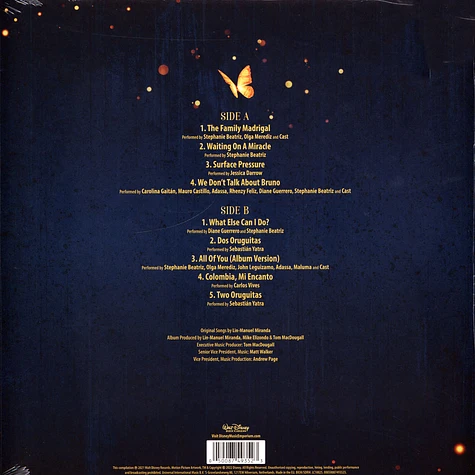 V.A. - OST Encanto The Songs Translucent Green Vinyl Edition