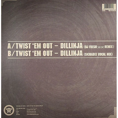 Dillinja - Here Comes Trouble (LP Sampler Volume Two)