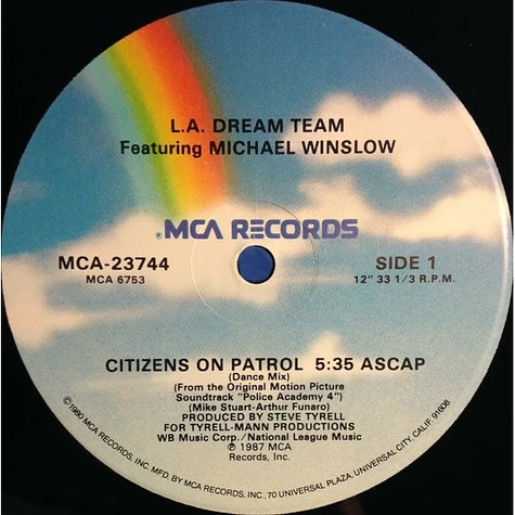 L.A. Dream Team Featuring Michael Winslow - Citizens On Patrol