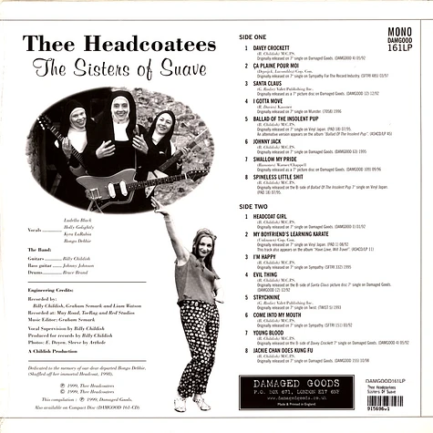 Thee Headcoatees - Sisters Of Suave