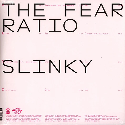 The Fear Ratio (Mark Broom & James Ruskin) - Slinky