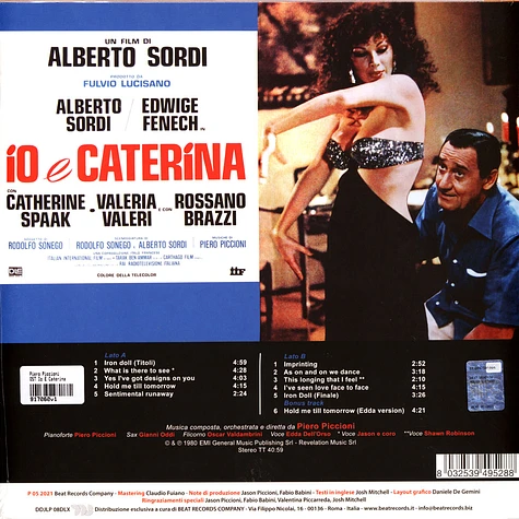 Piero Piccioni - OST Io E Caterina