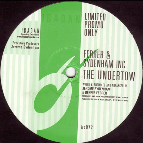 Jerome Sydenham & Dennis Ferrer - The Undertow