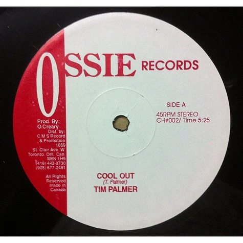 Tim Palmer - Cool Out