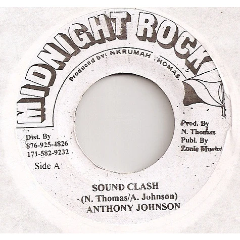 Anthony Johnson - Sound Clash