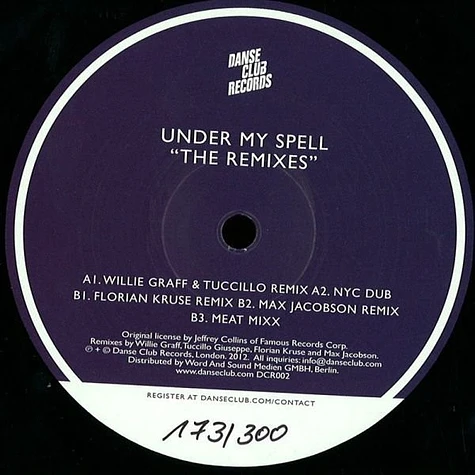 Michael Whitehead - Under My Spell "The Remixes"