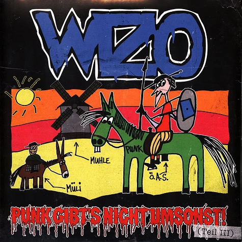 WIZO - Punk Gibt's Nicht Umsonst! Blue Vinyl Edition