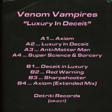 Venom Vampires - Luxury In Deceit