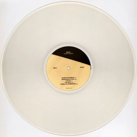Sheafs - A Happy Medium Milky Clear Vinyl Edition