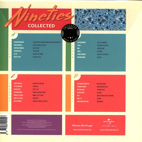 V.A. - Nineties Collected Black Vinyl Edition