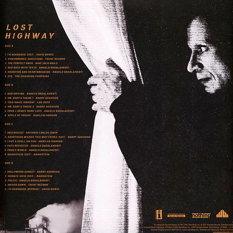 V.A. - OST Lost Highway Splatter Colored Vinyl Edition