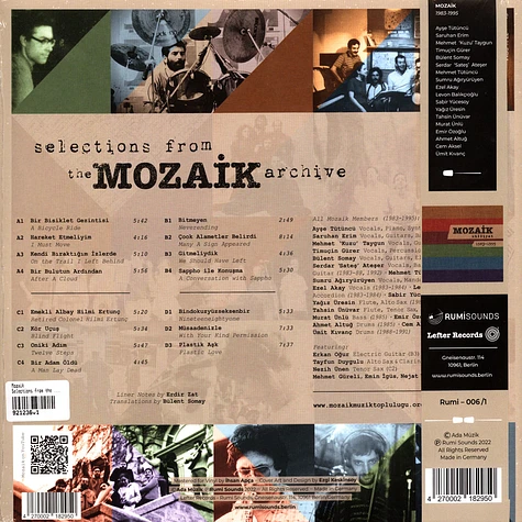 Mozaik - Selections from the Mozaik Archive Green Vinyl Edition